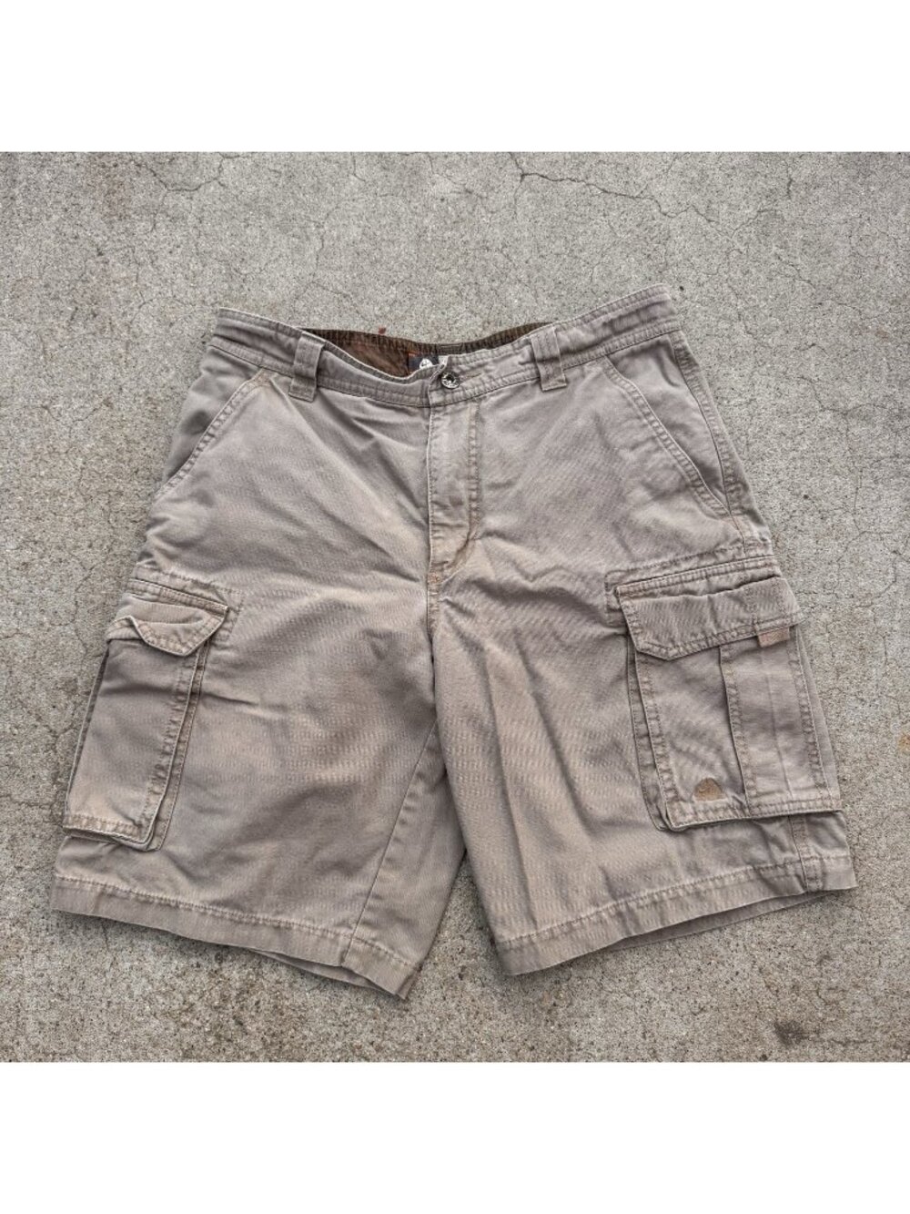 Vintage Nike ACG Shorts Mens 30 Khaki All Condition Gear Cargo SAFARI
